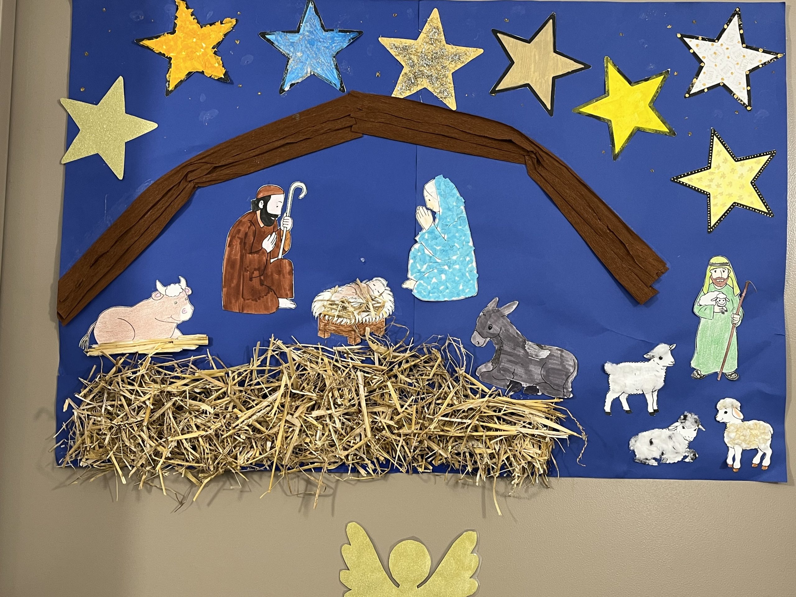 primaire-pastorale-3 Crèche réalisée par les élèves de l’école Saint-Joseph