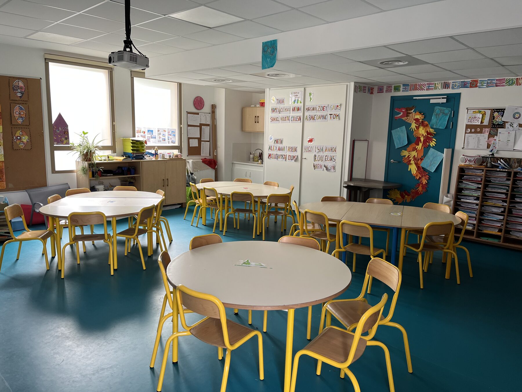 Salle de classe maternelle de l’école Saint-Joseph